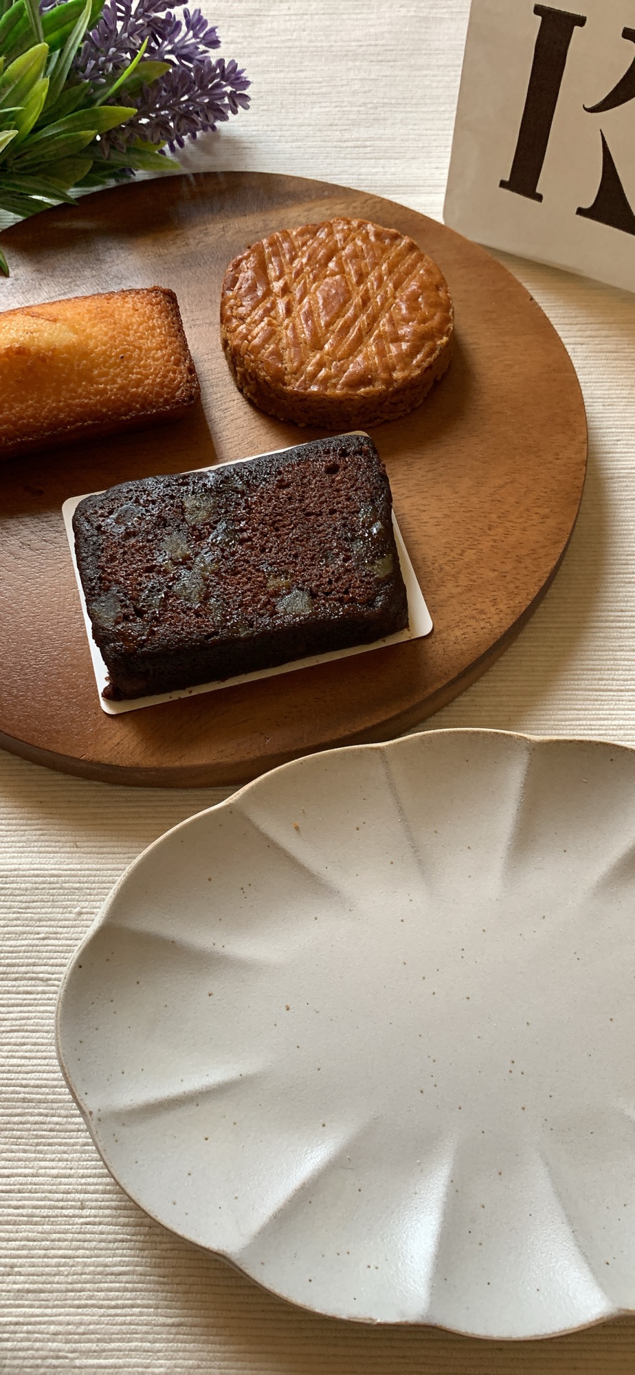 Galette, Financier, Chocolate petit four — Kinotoya